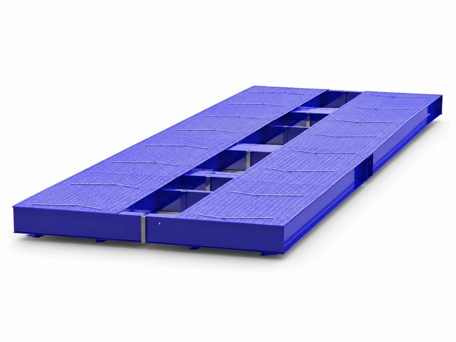 Balança rodoviária modular metálica